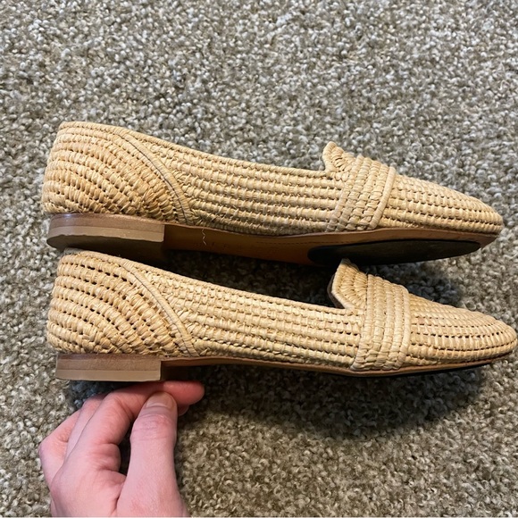 Sezane Tan Woven Flats - Picture 6 of 9
